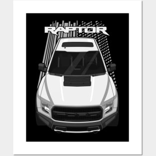 Ford F150 Raptor 2017-2020 - White Posters and Art